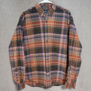 Vtg Ralph Lauren Plaid Classic Fit Button Down Shirt